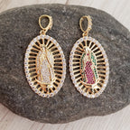 Dije Virgen Guadalupe cristal puesto (5)