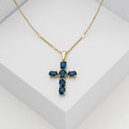 Detalle de Dije Brillo azul