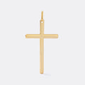 Dije Cruz Lúmen 5.1 cm de oro laminado 18k