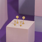 Aretes Balín 3 mm puestos (2)