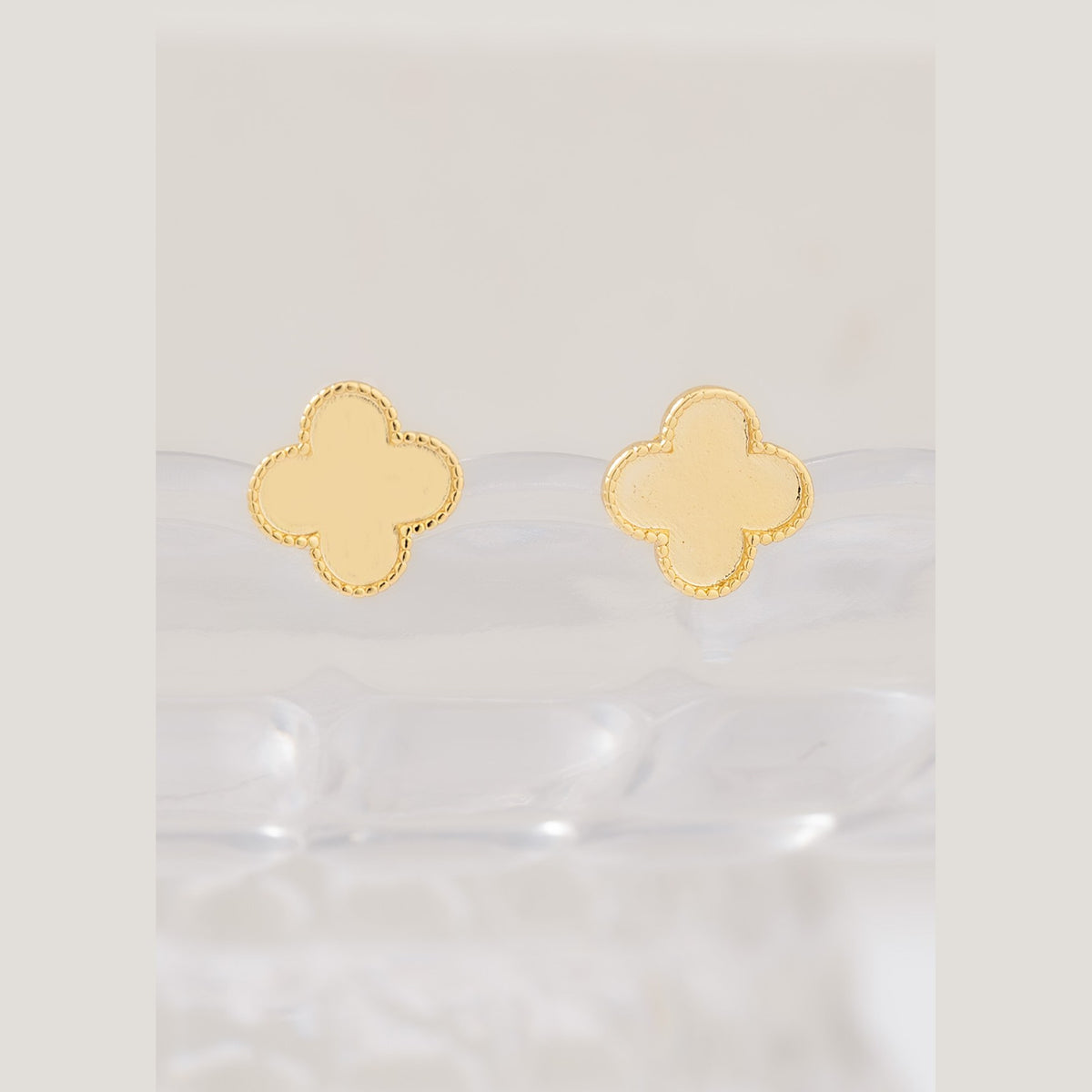 Detalle de Aretes Trébol 1 cm