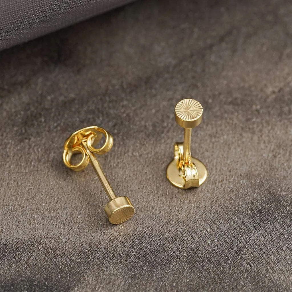 Aretes Sol Redondo 3 mm puestos (2)