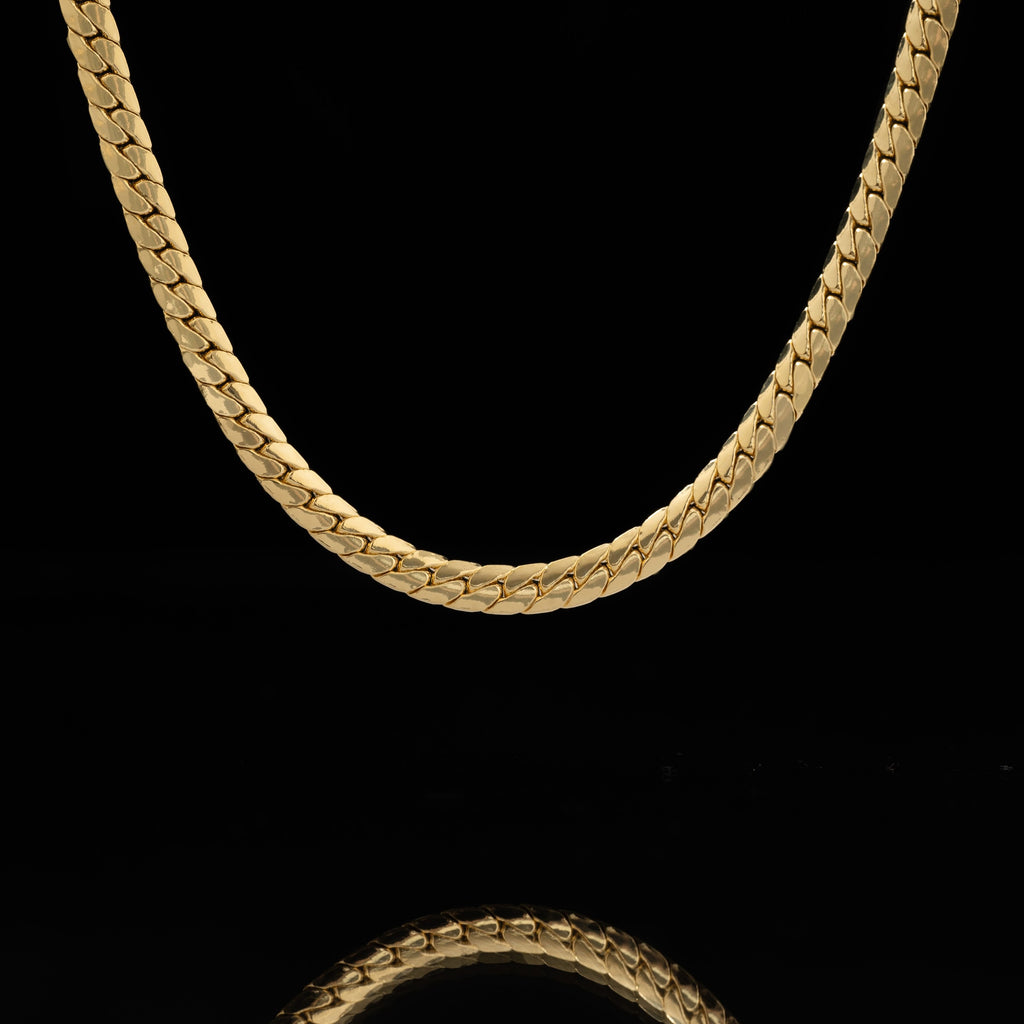 Cadena Serpiente 4 mm 65 cm puesta (4)