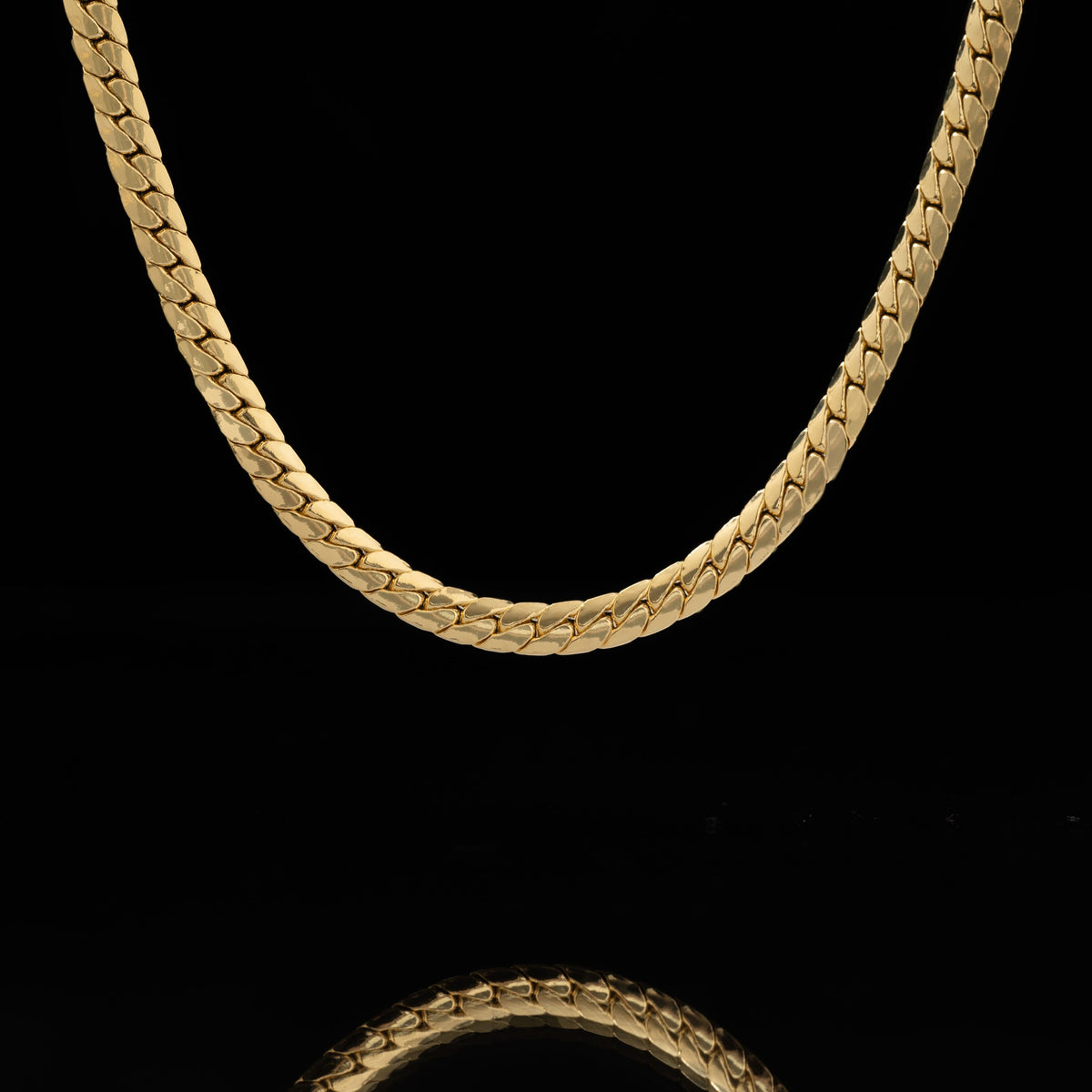 Cadena Serpiente 4 mm 65 cm puesta (4)