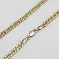 Cadena Continua 65 cm 4 mm de oro laminado 18k