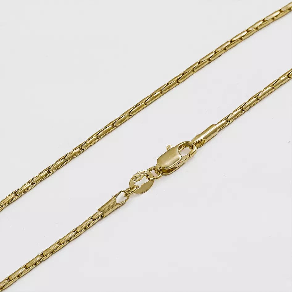 Cadena Cordón 65 cm de oro laminado 18k