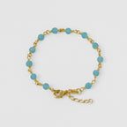 Guillo Dream Azul 16 cm + extensor de oro laminado 18k