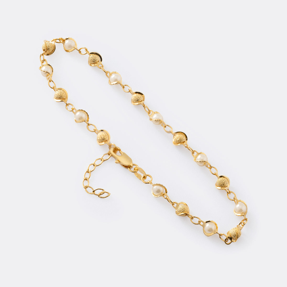 Guillo de pie Romantic 23 cm + extensor de oro laminado 18k
